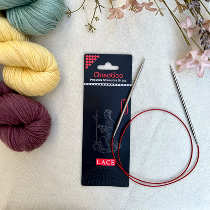ChiaoGoo Red Lace Rundpinne